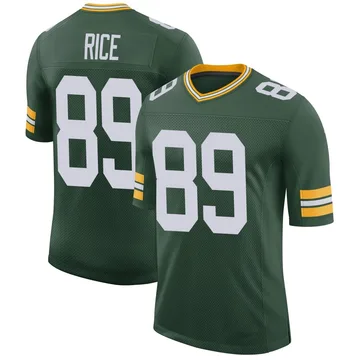 Men's Nike Green Bay Packers Brenden Rice Green Classic Jersey - Limited