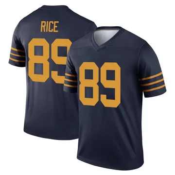 Men's Nike Green Bay Packers Brenden Rice Navy The 1923 Classic Jersey - Legend