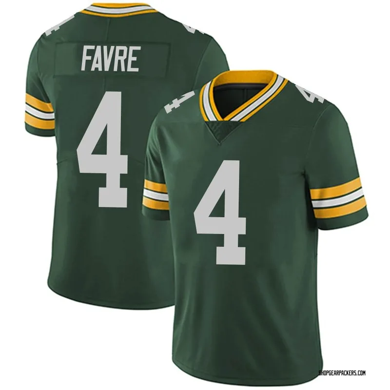 Men's Nike Green Bay Packers Brett Favre Green Team Color Vapor
