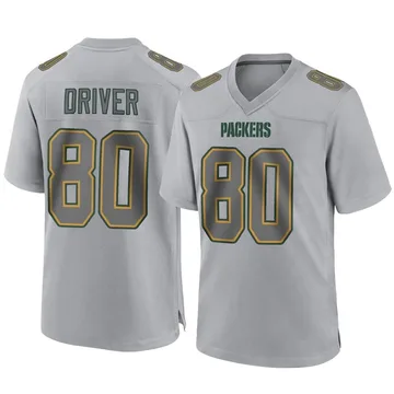 Men's Nike Green Bay Packers Donald Driver Gray Atmosphere Fashion Jersey - Game