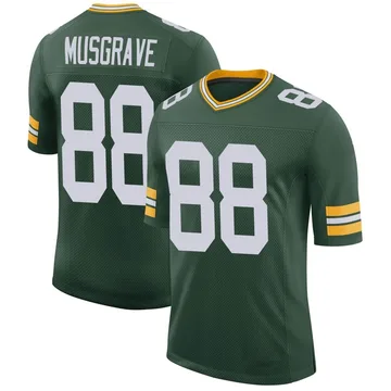 Men's Nike Green Bay Packers Luke Musgrave Green Classic Jersey - Limited