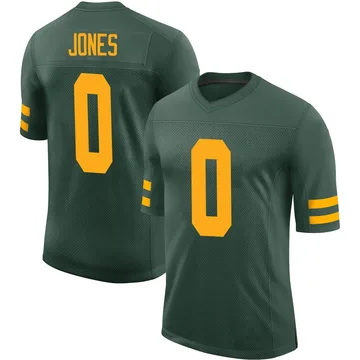 Men's Nike Green Bay Packers Marlon Jones Green Alternate Vapor Jersey - Limited
