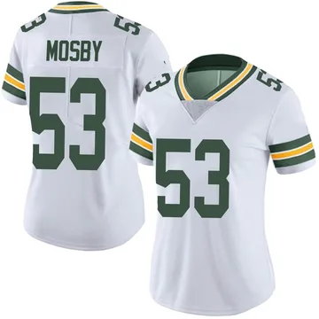 Women's Nike Green Bay Packers Arron Mosby White Vapor Untouchable Jersey - Limited