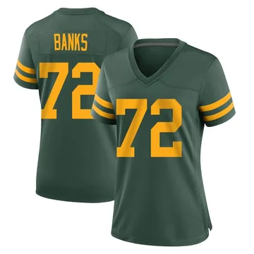 Women's Nike Green Bay Packers Brant Banks Green Alternate Jersey - Game