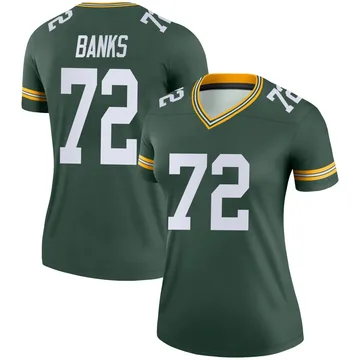 Women's Nike Green Bay Packers Brant Banks Green Jersey - Legend