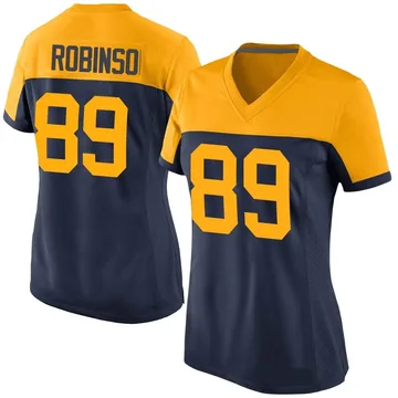 Women's Nike Green Bay Packers Dave Robinson Navy Alternate Jersey - Game