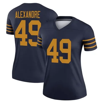 Women's Nike Green Bay Packers Deslin Alexandre Navy The 1923 Classic Jersey - Legend