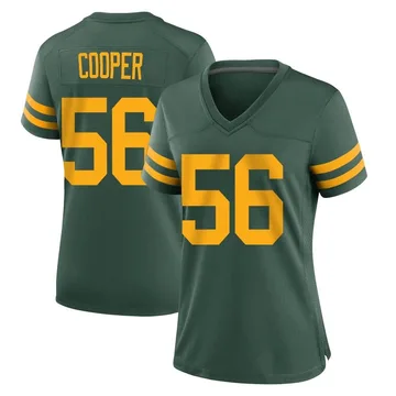 Women's Nike Green Bay Packers Edgerrin Cooper Green Alternate Jersey - Game