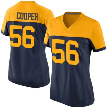Women's Nike Green Bay Packers Edgerrin Cooper Navy Alternate Jersey - Game