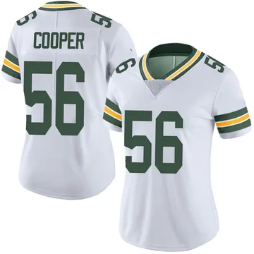 Women's Nike Green Bay Packers Edgerrin Cooper White Vapor Untouchable Jersey - Limited
