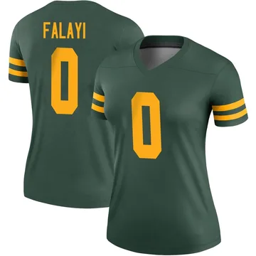 Women's Nike Green Bay Packers Eni Falayi Green Alternate Jersey - Legend