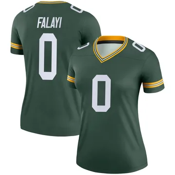 Women's Nike Green Bay Packers Eni Falayi Green Jersey - Legend