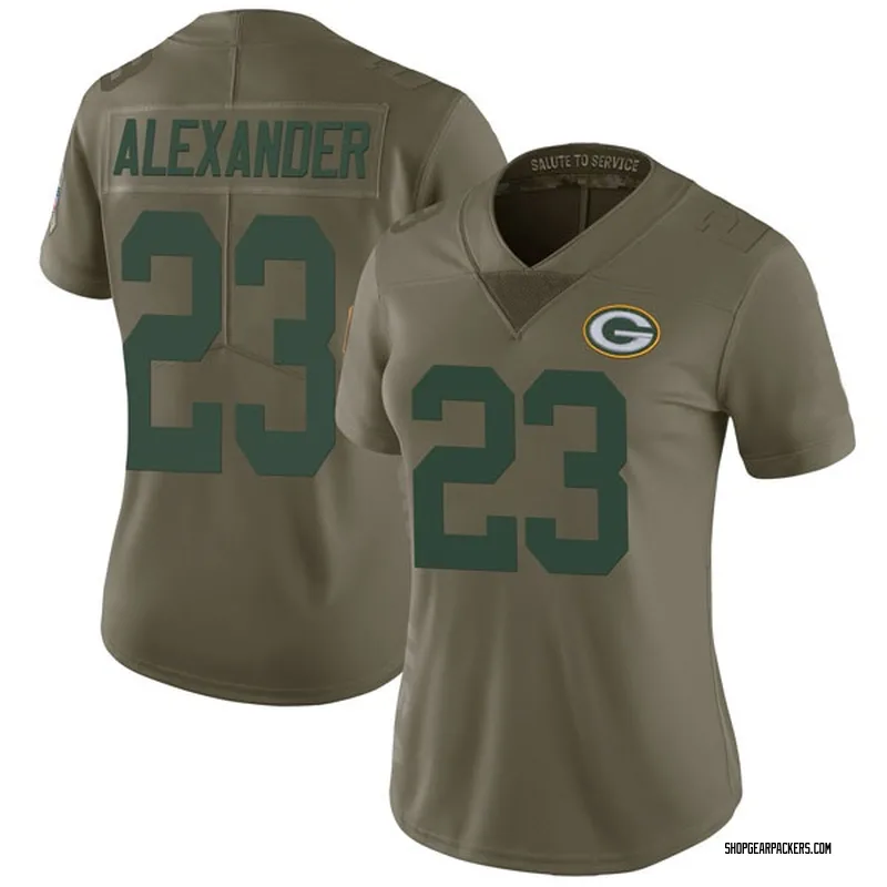 Women\'s Nike Green Bay Packers Jaire Alexander Green 2017 Salute to ...