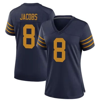 Women's Nike Green Bay Packers Josh Jacobs Navy The 1923 Classic Jersey - Game