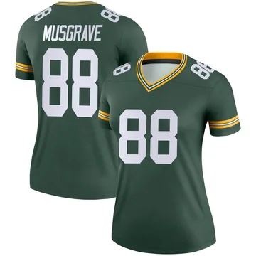 Women's Nike Green Bay Packers Luke Musgrave Green Jersey - Legend