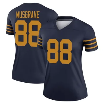 Women's Nike Green Bay Packers Luke Musgrave Navy The 1923 Classic Jersey - Legend