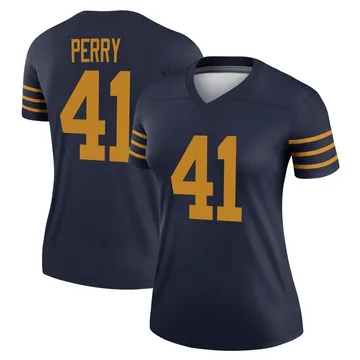 Women's Nike Green Bay Packers Mark Perry Navy The 1923 Classic Jersey - Legend