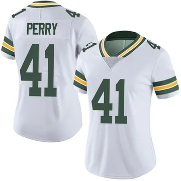 Women's Nike Green Bay Packers Mark Perry White Vapor Untouchable Jersey - Limited