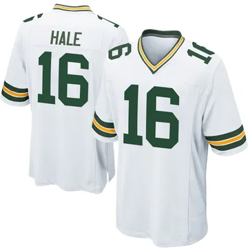 Youth Nike Green Bay Packers Alex Hale White Jersey - Game