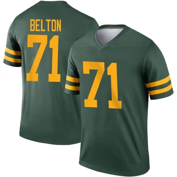 Youth Nike Green Bay Packers Anthony Belton Green Alternate Jersey - Legend