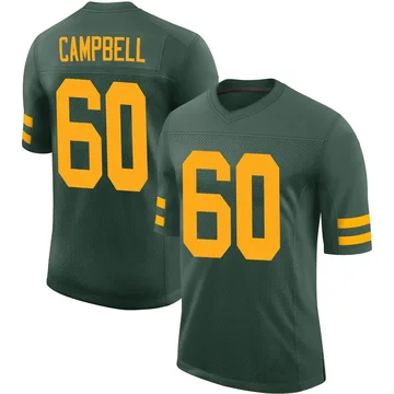 Youth Nike Green Bay Packers Anthony Campbell Green Alternate Vapor Jersey - Limited