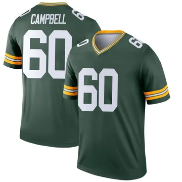 Youth Nike Green Bay Packers Anthony Campbell Green Jersey - Legend