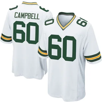 Youth Nike Green Bay Packers Anthony Campbell White Jersey - Game