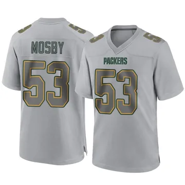 Youth Nike Green Bay Packers Arron Mosby Gray Atmosphere Fashion Jersey - Game