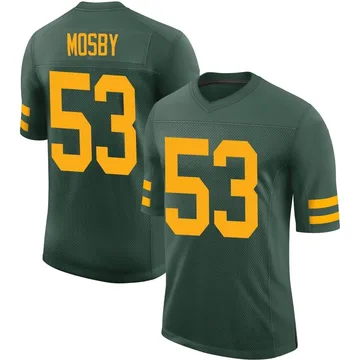 Youth Nike Green Bay Packers Arron Mosby Green Alternate Vapor Jersey - Limited