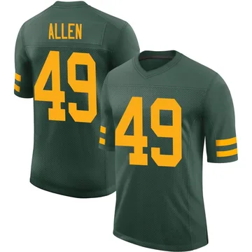 Youth Nike Green Bay Packers Austin Allen Green Alternate Vapor Jersey - Limited