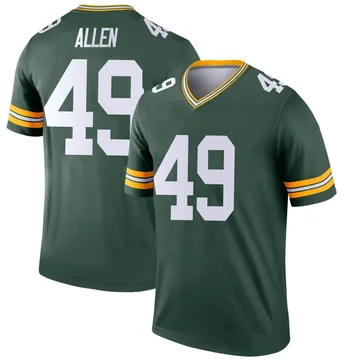 Youth Nike Green Bay Packers Austin Allen Green Jersey - Legend