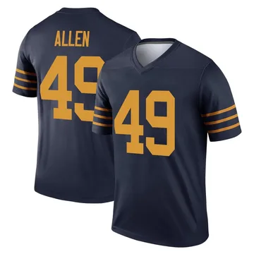 Youth Nike Green Bay Packers Austin Allen Navy The 1923 Classic Jersey - Legend