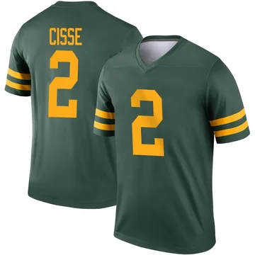 Youth Nike Green Bay Packers Brandon Cisse Green Alternate Jersey - Legend