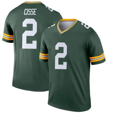 Youth Nike Green Bay Packers Brandon Cisse Green Jersey - Legend