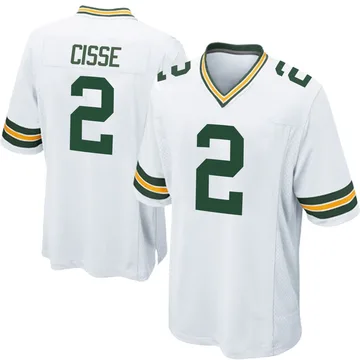 Youth Nike Green Bay Packers Brandon Cisse White Jersey - Game