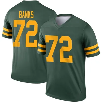 Youth Nike Green Bay Packers Brant Banks Green Alternate Jersey - Legend