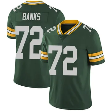 Youth Nike Green Bay Packers Brant Banks Green Team Color Vapor Untouchable Jersey - Limited