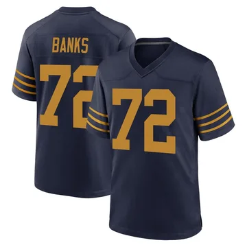 Youth Nike Green Bay Packers Brant Banks Navy The 1923 Classic Jersey - Game