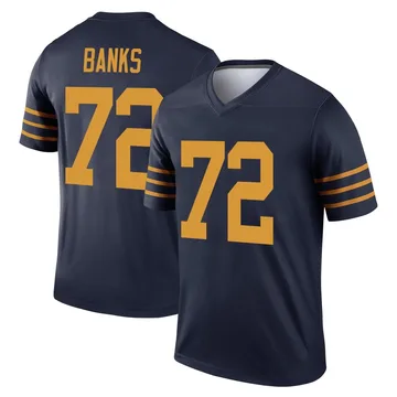 Youth Nike Green Bay Packers Brant Banks Navy The 1923 Classic Jersey - Legend