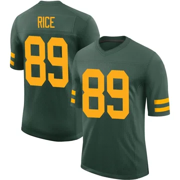 Youth Nike Green Bay Packers Brenden Rice Green Alternate Vapor Jersey - Limited