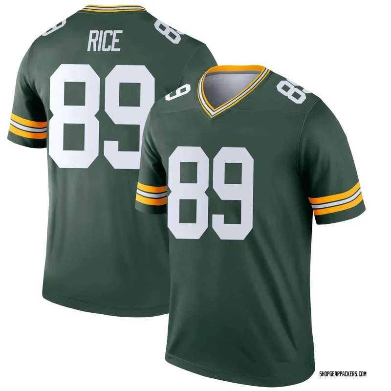 Youth Nike Green Bay Packers Brenden Rice Green Jersey - Legend