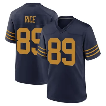 Youth Nike Green Bay Packers Brenden Rice Navy The 1923 Classic Jersey - Game