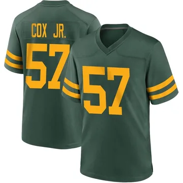 Youth Nike Green Bay Packers Brenton Cox Jr. Green Alternate Jersey - Game
