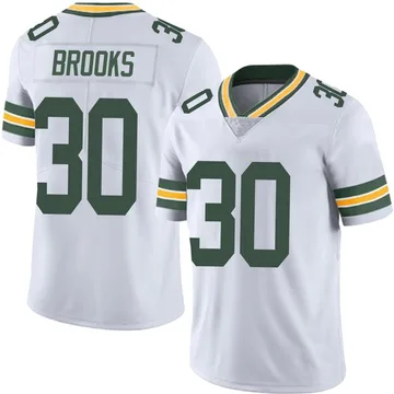 Youth Nike Green Bay Packers Chris Brooks White Vapor Untouchable Jersey - Limited