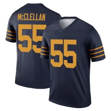 Youth Nike Green Bay Packers Chris McClellan Navy The 1923 Classic Jersey - Legend