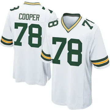 Youth Nike Green Bay Packers Dalton Cooper White Jersey - Game