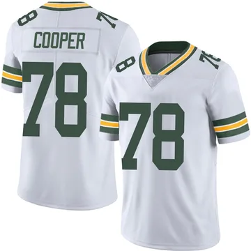 Youth Nike Green Bay Packers Dalton Cooper White Vapor Untouchable Jersey - Limited