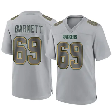Youth Nike Green Bay Packers Dante Barnett Gray Atmosphere Fashion Jersey - Game