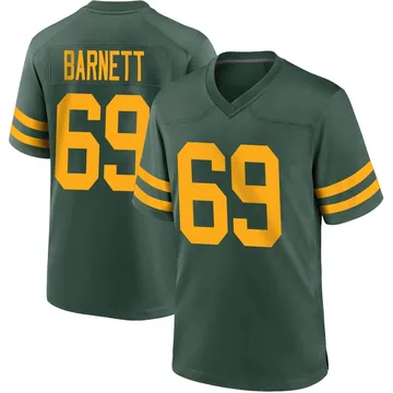 Youth Nike Green Bay Packers Dante Barnett Green Alternate Jersey - Game