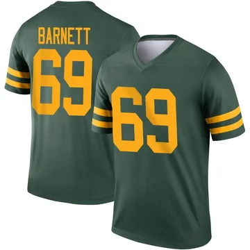 Youth Nike Green Bay Packers Dante Barnett Green Alternate Jersey - Legend